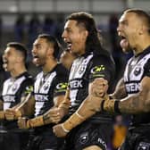 New Zealand, here performing the haka, take on Jamaica in the Rugby League World Cup at Hull on Saturday, October