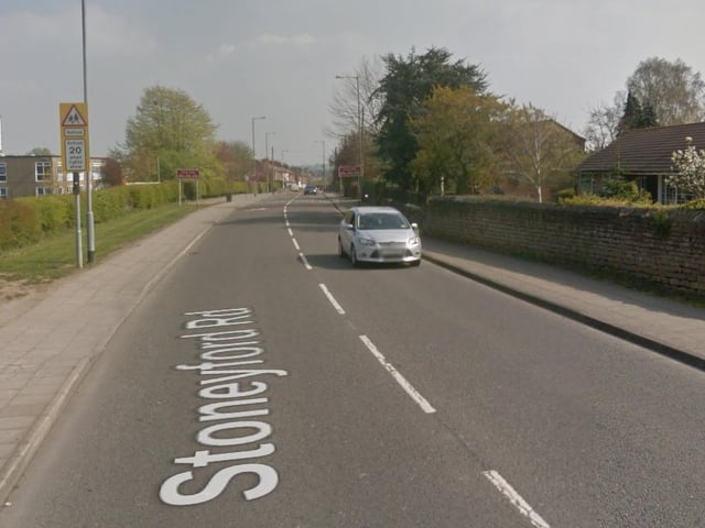 The 30mph B6028 Stoneyford Road, Skegby, is a 'core casualty location'.