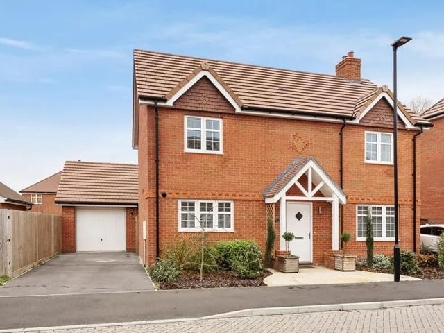 This four bed detached in West Brook View, Emsworth is on the market for £635,000. It is listed on Zoopla by Taylor Hill & Bond - Havant.