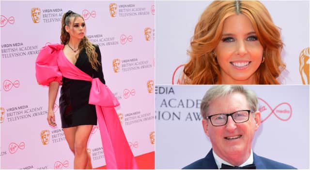 Stars of the small screen arrive on the red carpet ahead of Bafta TV awards