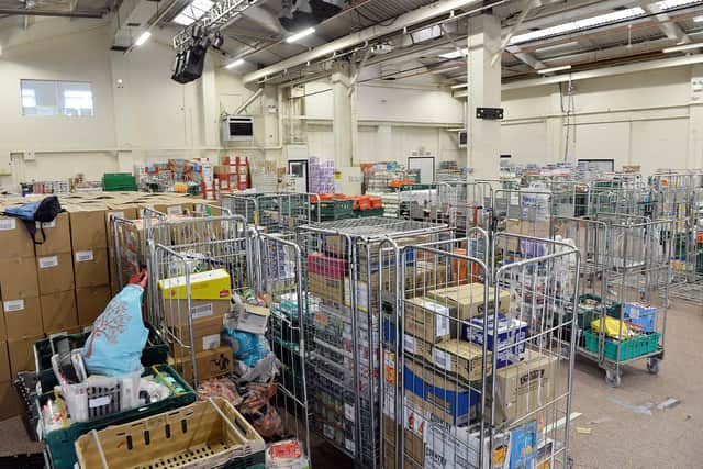 The S6 Foodbank is now shifting around eight tonnes of food per week to support those in need