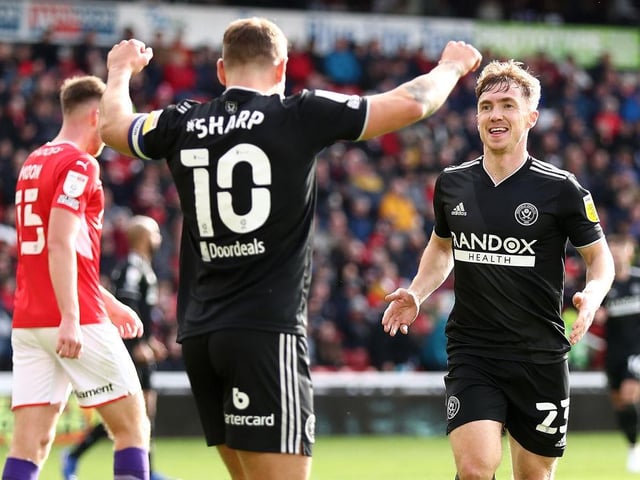 Wins: 24
Draws: 12
Losses: 10
GD: +22
Top scorer: Shon Weissman (11)
The Blades beat West Brom in the play-off final to win promotion.
(Photo by George Wood/Getty Images)