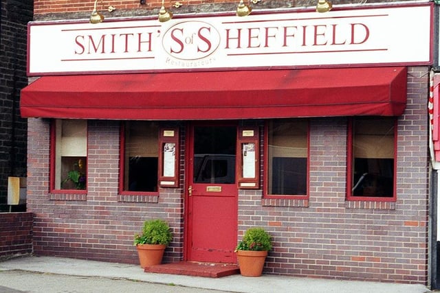 Pictured is Smith's restaurant,  Sandygate Road, Crosspool, Sheffield, September 1999