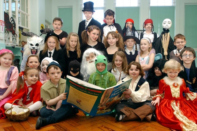 Back to 2007 where they were having great fun on World Book Day at Jesmond Road Primary School. Have you spotted anyone you know?