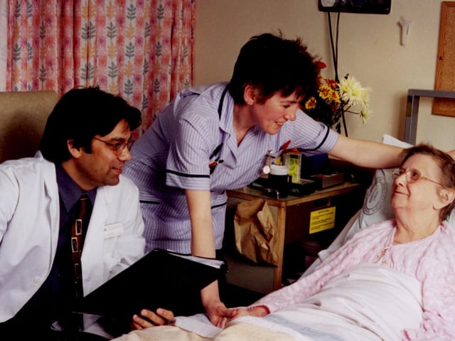 Nursing at DRI in 2000