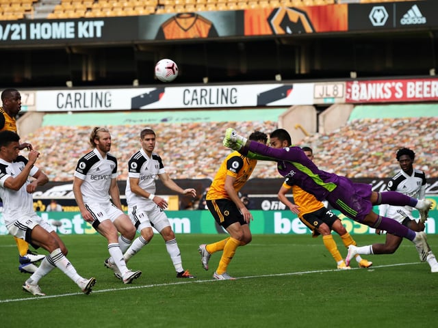 Wolves' shots: 14. Wolves' xG: 1.06. Fulham's shots: 10. Fulham's xG: 1.05.