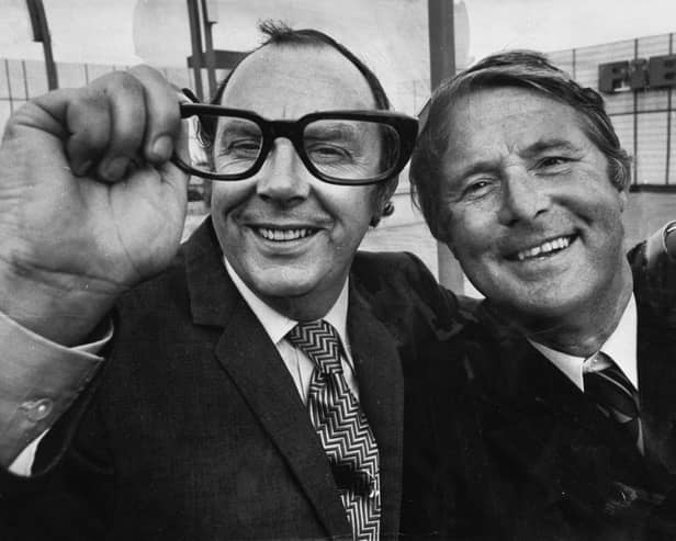 Sheffield, 17th September 1971

Eric Morecambe and Ernie Wise.