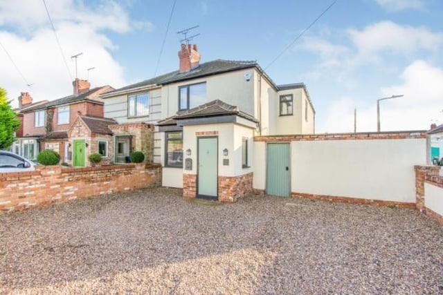 Viewed 1109 times in the last 30 days, this three bedroom semi-detached house has a kitchen with island. Marketed by Blundells, 01302 378041.