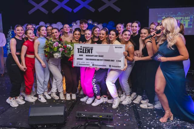 Dance troupe All Starz are crowned the winners of Worksop's Got Talent 2021.