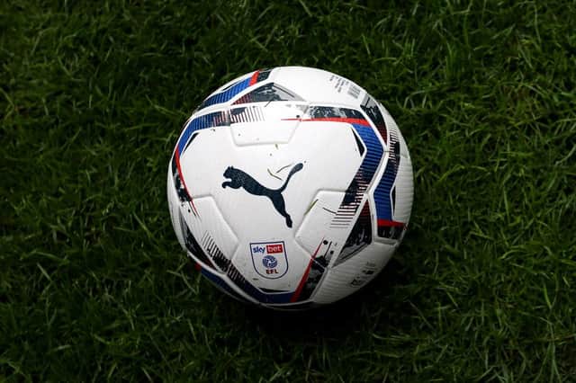 EFL match ball. (Photo by George Wood/Getty Images)