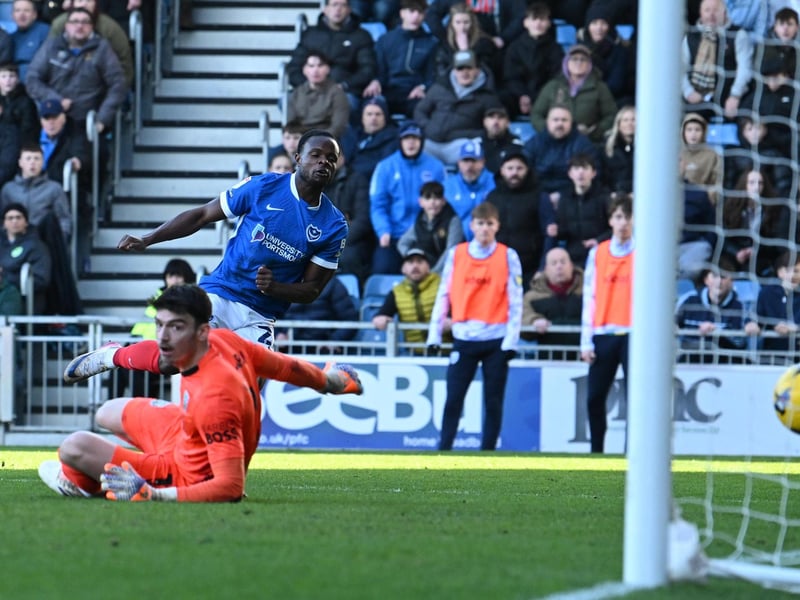 Pompey's interest manifested into a loan deal for the Luton Town man, who's had a successful start to life at Fratton Park.
