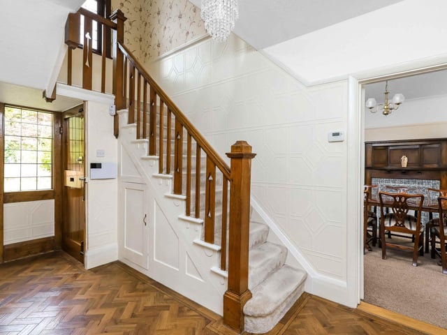 This four bedroom house in London Road, Cosham, is on the market for £500,000. It is listed by Fine and Country.