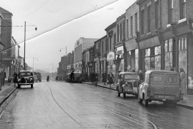 Jarrow Shopping Centre in December 1953.