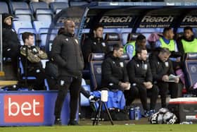 Sheffield Wednesday boss Darren Moore admitted he ‘100 per cent’ understood why some Owls fans booed his team off the pitch following another away defeat. Photo: Steve Ellis.