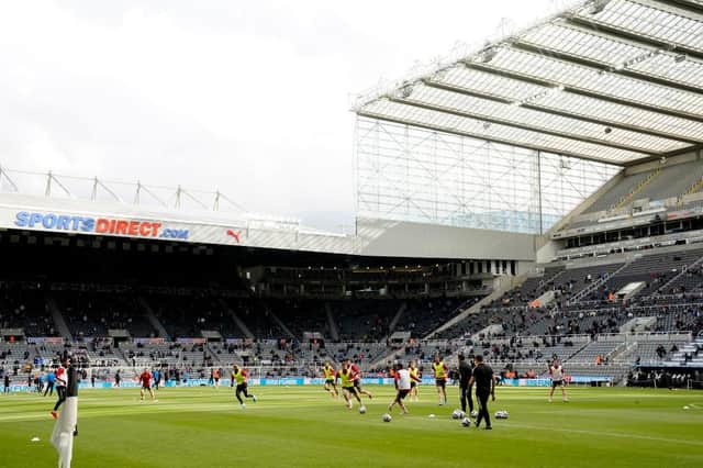 St. James Park. (Photo by Owen Humphreys - Pool/Getty Images)