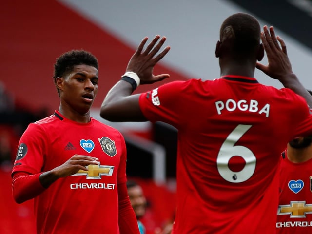 Number of players: 35. Average age: 25. Most valuable players: Paul Pogba and Marcus Rashford (£72m).