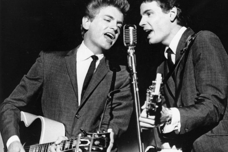 Ian Vickers recalls the Everley Brothers playing at The Regal, Chesterfield, on October 27, 1965, when the ticket price was 12 shillings and six pence.