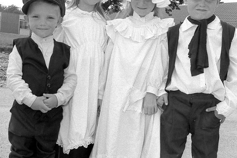 Victorian Day at Kirkby Woodhouse School from '86