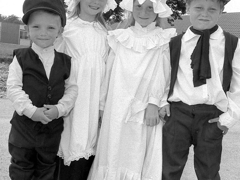 Victorian Day at Kirkby Woodhouse School from '86