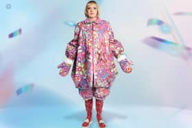 Artist Grayson Perry is on stage in Sheffield in A Show for Normal People