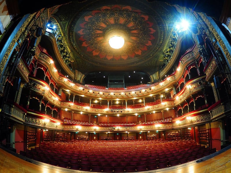 At the Leeds Grand Theatre, a ghost is said to roam the upper tiers in search of romance. Known as the Lavender Lady, she reportedly appears around the balcony and Upper Circle dressed in Victorian attire, accompanied by a distinctive scent of lavender. Local folklore claims she was stood up by a lover and still searches the auditorium for single men.