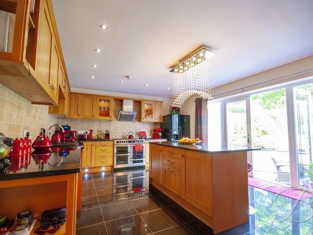 The kitchen.
