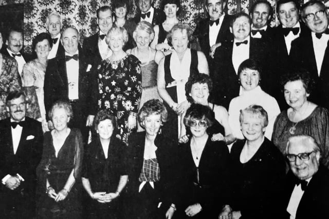 Guests at the annual dinner dance hosted by Kirkcaldy Rotary Club at the Dean Park Hotel, Kirkcaldy