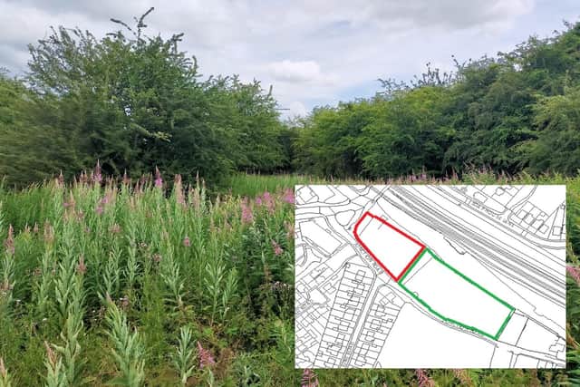 A resident says a parcel of land in Woodhouse should just be kept by the council and used to build social housing instead of selling it to developers.