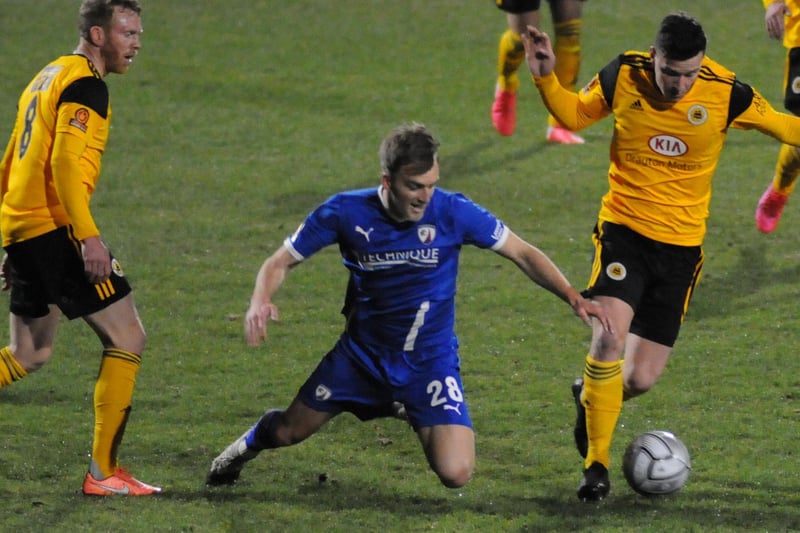 With Curtis Weston suspended for this one, Smith is the most obvious replacement and he played well against Eastleigh.
