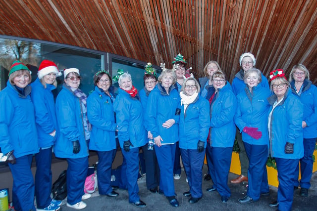 NHS Forth Valley nurses choir provided musical entertainment.