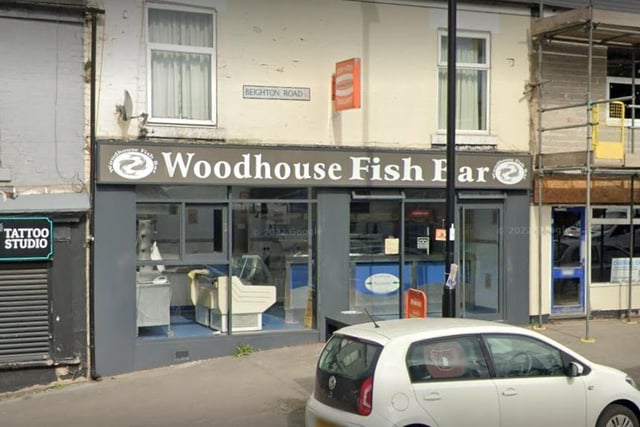 Woodhouse Fish Bar received its current three-star food hygiene rating on January 10, 2023. Hygienic food handling: generally satisfactory. Cleanliness and condition of facilities and building: good. Management of food safety: generally satisfactory.