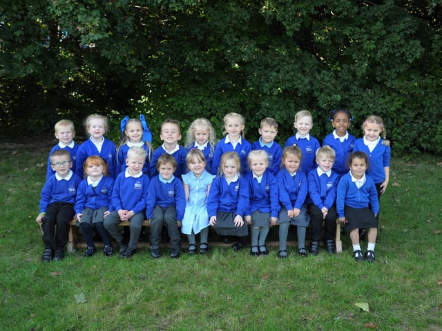 Year R Starters 2021 Grange Infant School Franklin Road Gosport - Sparrows Class. Picture: Alice Mills