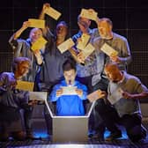 The company of The Curious Incident of the Dog in the Night-Time, which is coming to the Lyceum Theatre, Sheffield