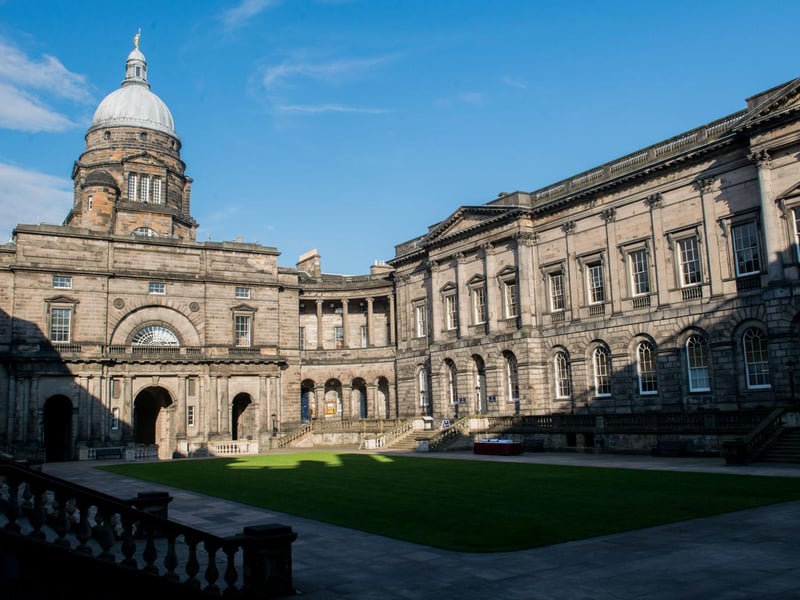 Edinburgh University's Old College is a magnificent structure designed by the esteemed Robert Adam in the 1780s. Venturing into the gorgeous quad really is like stepping back into the Georgian era.