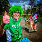 John Burkhill, from Sheffield, is on a mission to raise £1m for Macmillan Cancer Support