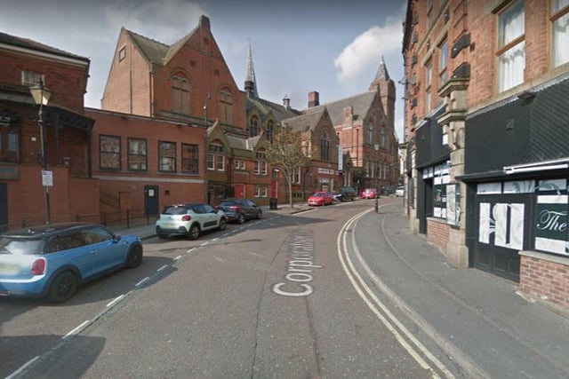 There were 2 more incidents of violence and sexual offences recorded near Corporation Street.