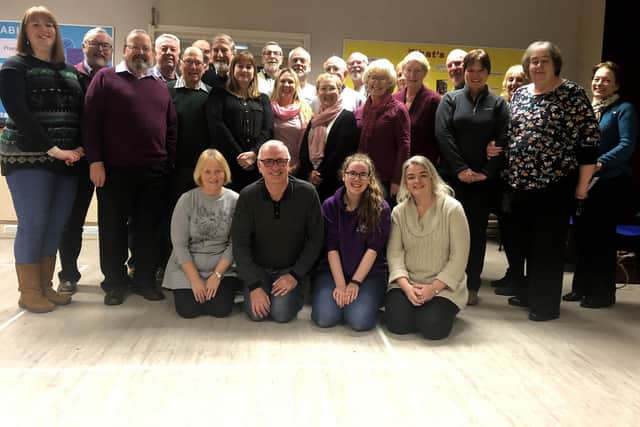 Members of Dore-based theatre company Gilbert and Sullivan Society, February 2019