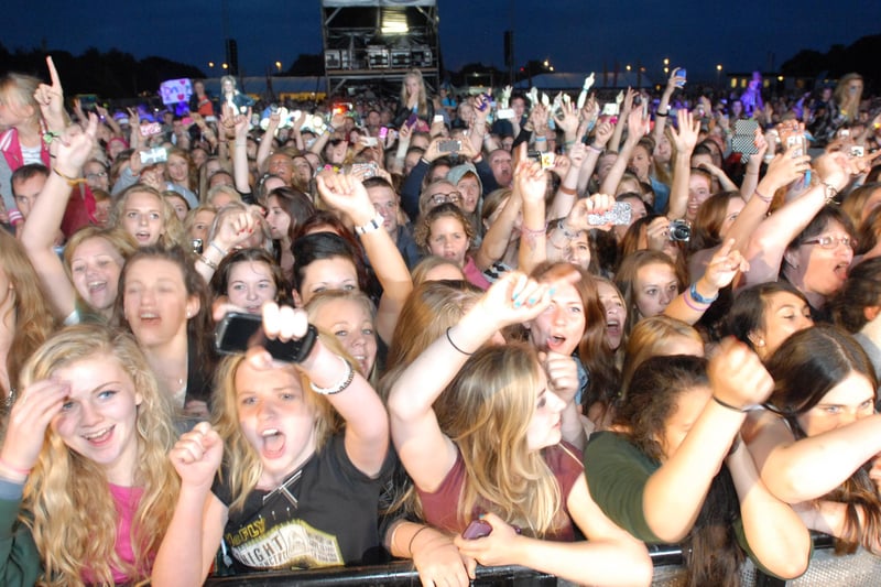 Back to 2013 and Sound Waves at Bents Park. Were you pictured watching Little Mix?