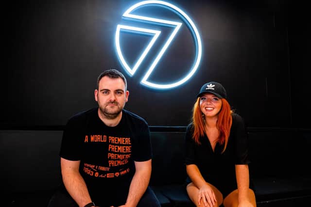 Rise at Seven co-founders Carrie Rose and Stephen Kenwright,