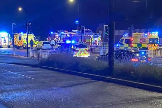 Woman fighting for her life after crash on major Sheffield road