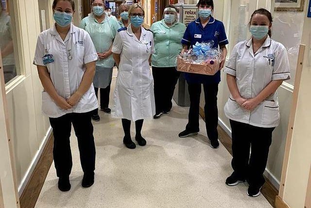 NHS workers receiving care packages from a Doncaster beautician (rebeccalucyrobinso_).