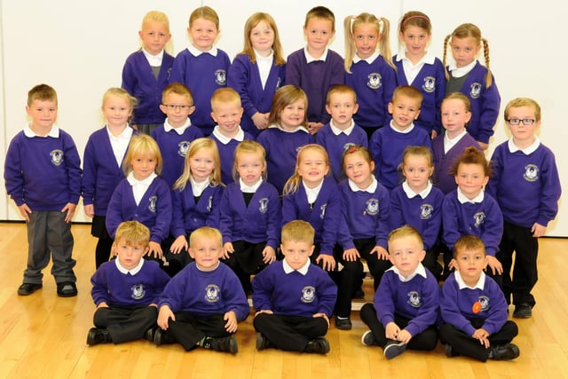 Mrs Chisholm's class at Hebburn Lakes Primary School. Recognise anyone?