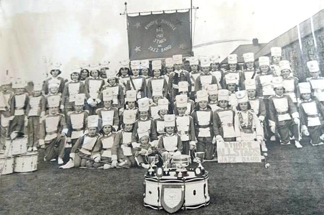 A 1964 photo of Ryhope Allstars which was taken at Ryhope Cricket Club and Susan told us: "The smallest member on the picture is meand I am the founder's daughter. I run the band as secretary now. lots of people from Ryhope will recognise themselves in this picture."