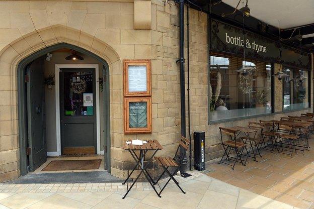 Bottle & Thyme on Knifesmithgate is the 6th highest rated restaurant in Chesterfield according to Tripadvisor.