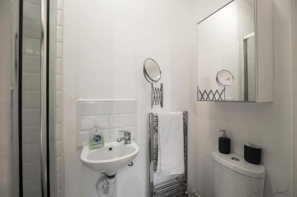 The bathroom