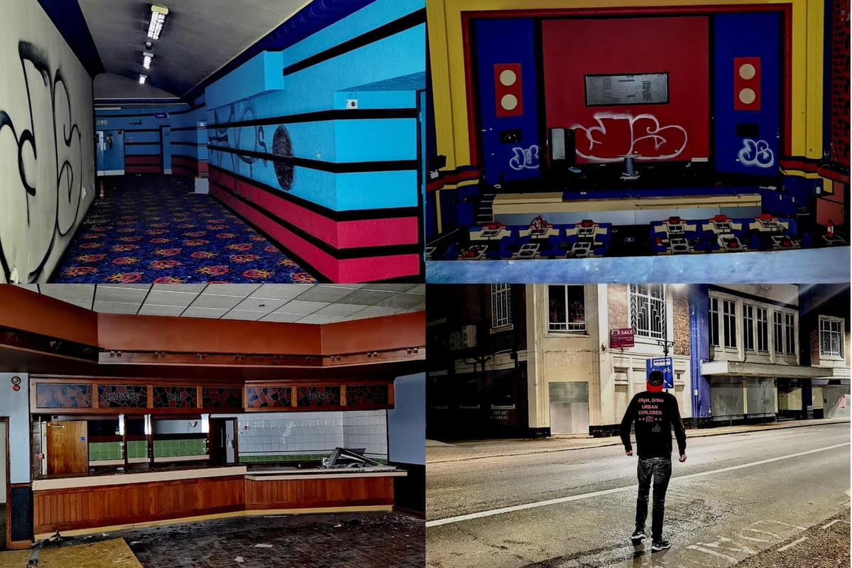 Urban Exploring Rotherham Rotherham urban explorer: Inside abandoned Mecca Bingo hall that was a ...