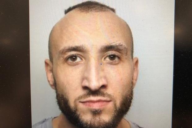 Pictured is Wayne Robinson who, according to a Sheffield Crown Court hearing, used a knife during a robbery at HR News, on Duke Street, Sheffield, and during a second raid at the same shop he used an imitation firearm with an accomplice. Robinson, aged 35, of St John’s Road, Sheffield, admitted committing two counts of robbery and possessing a knife and an imitation firearm. The defendant, who has previous convictions, was sentenced to 12 years of custody in January after the raids in November and December, 2018.