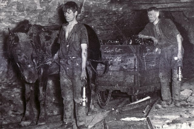 Early 1900s - typical underground scene