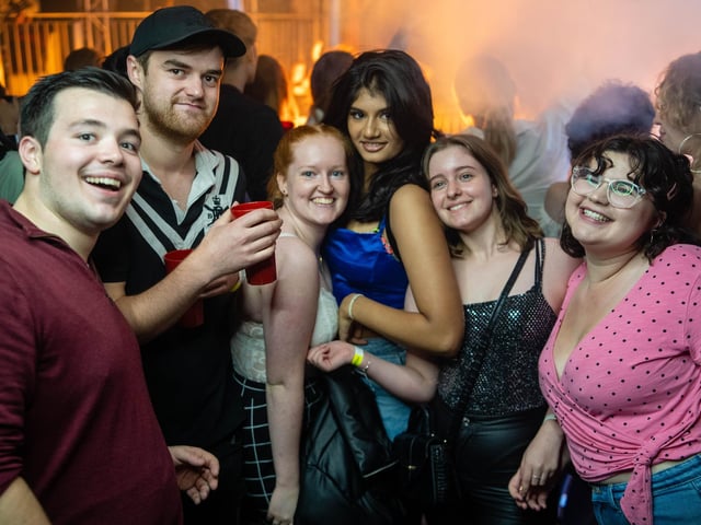 Freshers partying at The Astoria.
