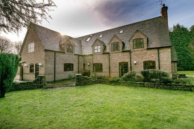 In all its grandeur, here is Loxley Lodge. The six-bedroom home is set in more than two acres of private grounds.